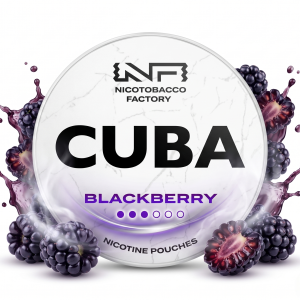 Snus CUBA White Blackberry