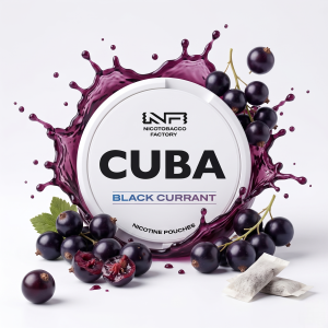 Snus CUBA White Black Currant
