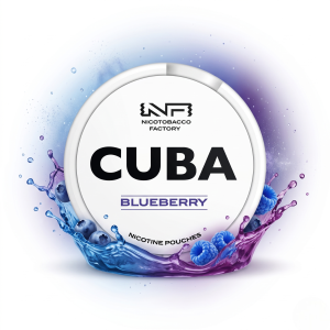 Snus CUBA White Blueberry